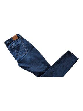 Lucky Brand Lolita Skinny Straight Leg Mid Rise Womens Blue Jeans Sz 8 Ankle 29